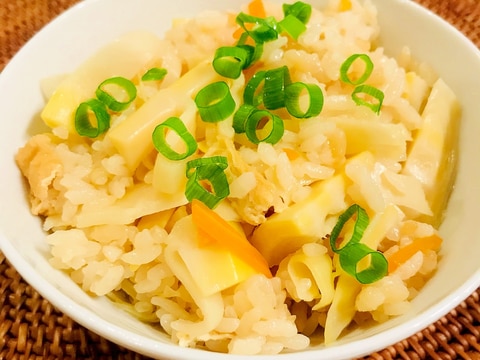 ★たけのこ★炊き込みご飯(白だし使用)